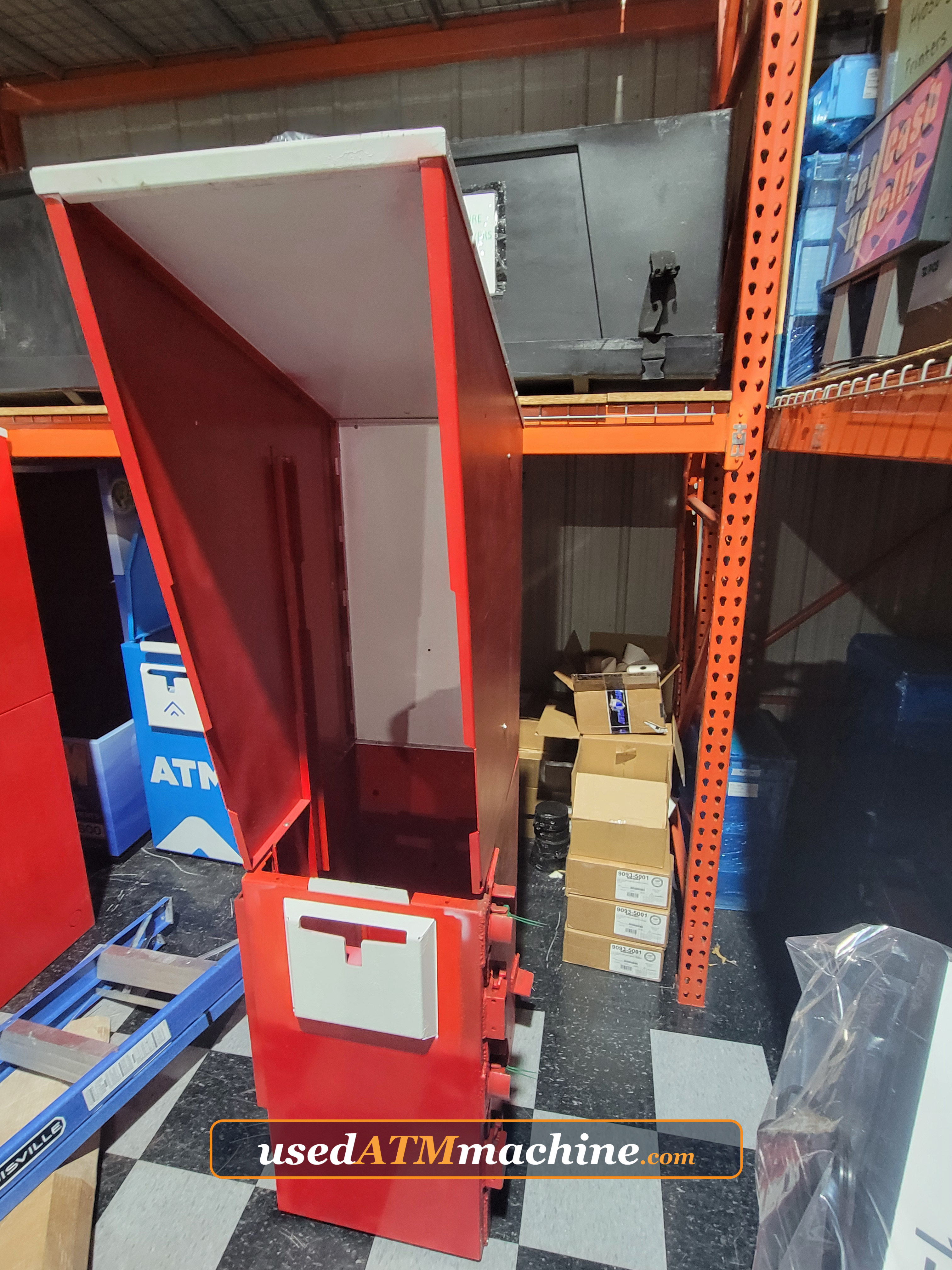 Red Metal Enclosure